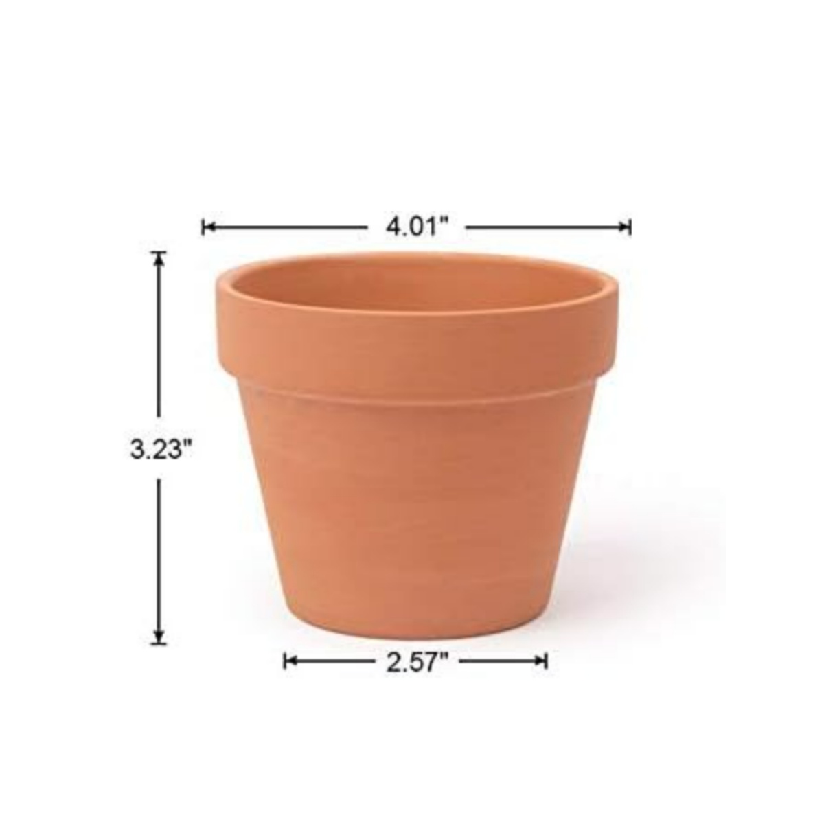 6pcs 4 인치 테라코타 냄비 꽃 냄비 배수 구멍이있 - Echeveria Succulent 리뷰 및 가격