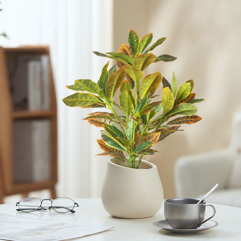 24-41cm 인공 식물 가짜 Ficus 나무 열 대  - Ficus Lyrata Tree 리뷰 및 가격